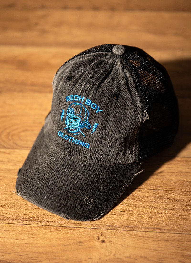 built-different-black-blue-washed-trucker-cap