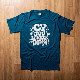 CY Jou Lekker Ding Aqua Tees (Unisex)